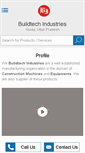 Mobile Screenshot of buildtechindustries.com